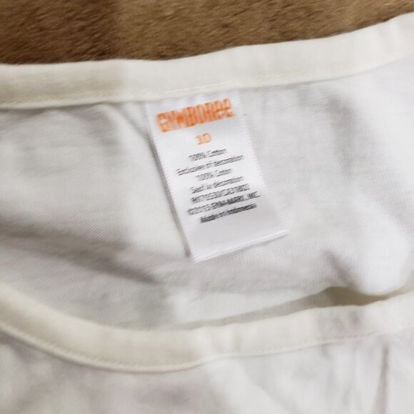 Gymboree, Bundle of 3  Girl's Clothing 2 long Sleeves and a short sleeve T-Shirt - Picture 7 of 10